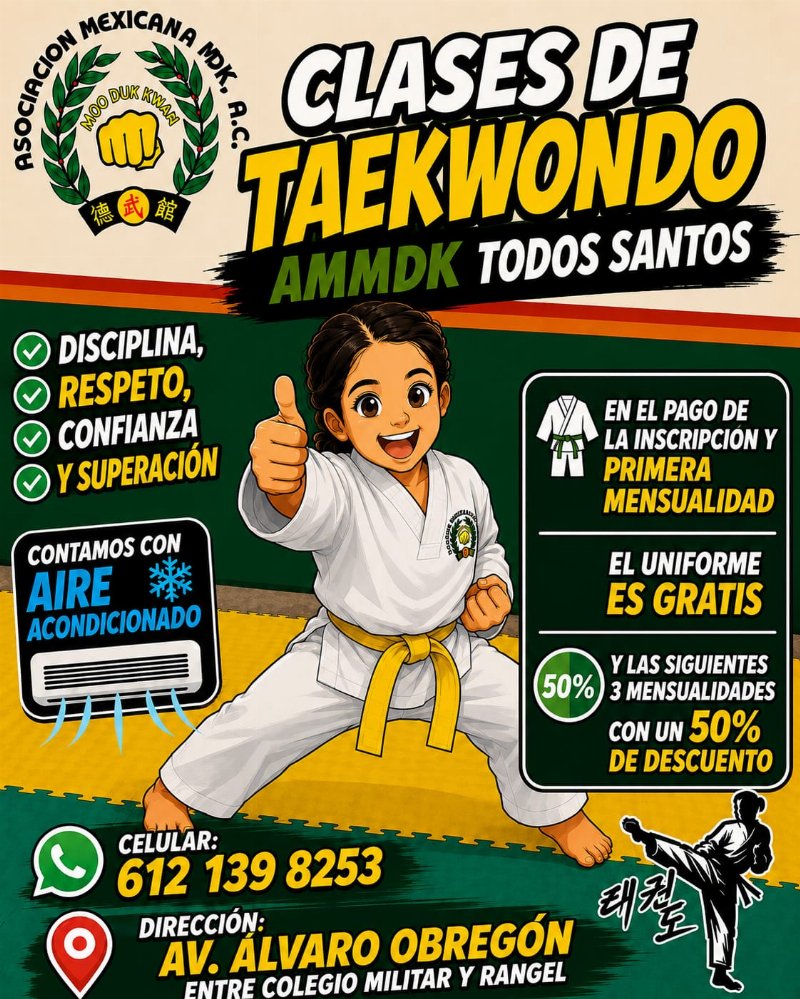 AMMDK Taekwondo Todos Santos