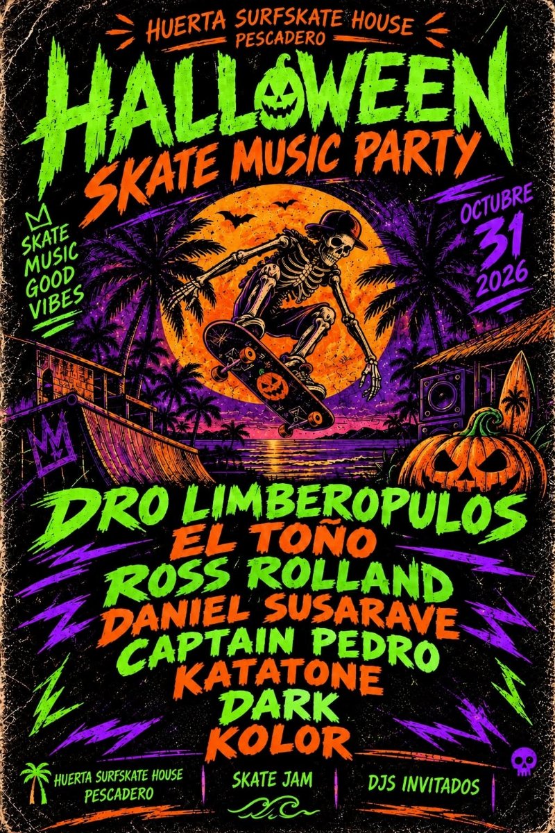 Halloween Skate Music Party