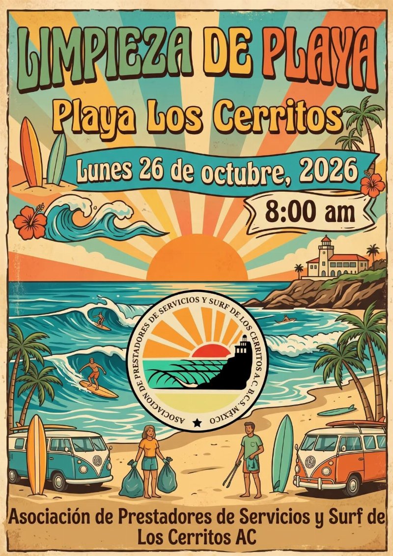 Los Cerritos Beach Cleanup