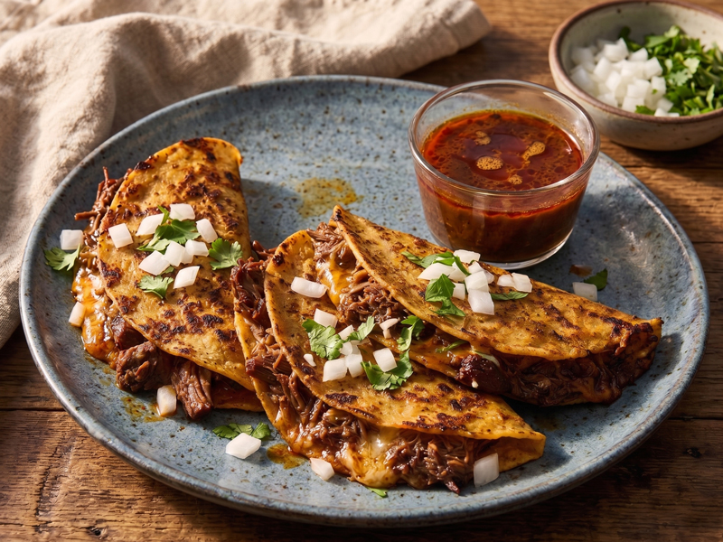 Authentic Slow-Cooked Quesabirria
