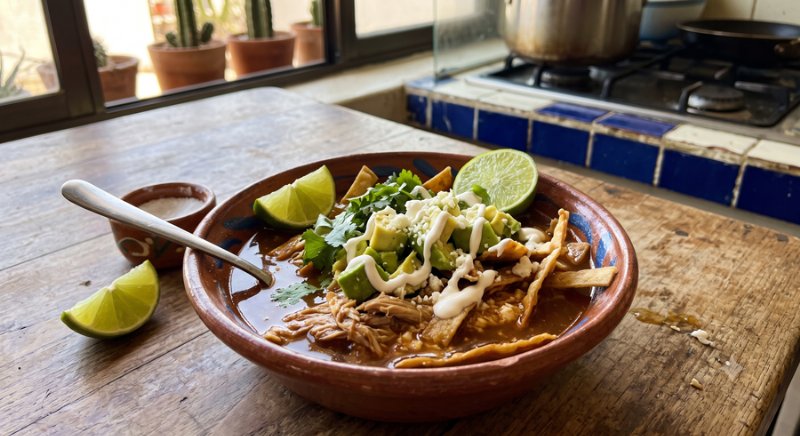 Baja-Style Tortilla Soup